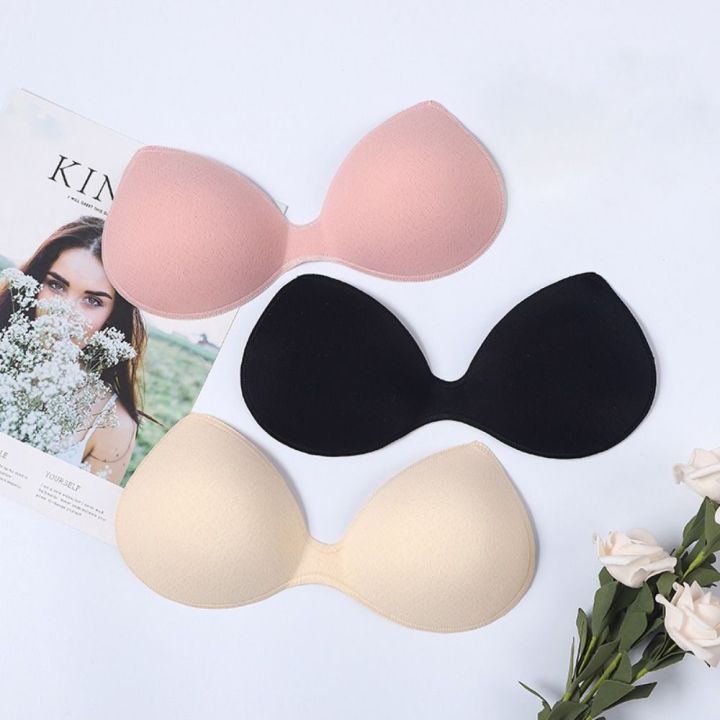 Push Up Breast Enhancer Sponge Pads Removeable Inserts For
