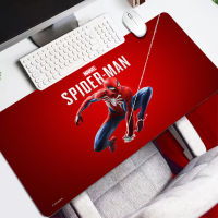 Marvel Spider-man Large Gaming Mousepads Keyboard Mouse Pad Computer Anime  Gamer Tablet Desk Non-slip Mousepad with Edge Locking XL Office Play Mice Mats 90x40CM