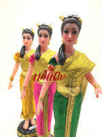 นางไม้ นางตะเคียน (รุ่นยืน) *พิเศษ ห่มสไบทอง* รุ่นพิมพ์ 7 นิ้ว ความสูง 15 นิ้ว ฐานกว้าง 4 นิ้ว *มีทุกสี เลือกสีได้*