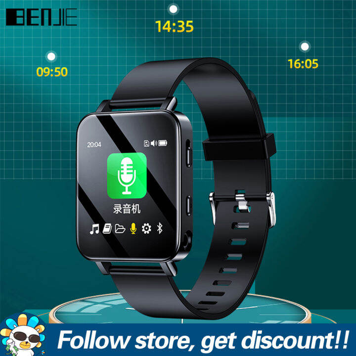 BENJIE A80 Smart Watch Voice Recorder 16G/32G Bluetooth MP3 Player DSP