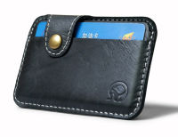 Hot sale Leather wallet men luxury brand Credit Card wallets brown/Black Slim Mini Wallet ID Case Purse Bag Pouch visiting card holder