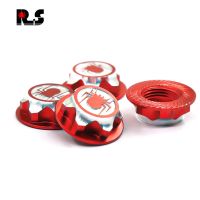 ❀ 4pc/lot Aluminium Wheel Hub Cover Antidust Cover 17mm HEX Nut For RC 1:8 Model Car Anti-skid Wheel Cover