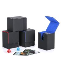 Checkered pattern chamuse satin Game Collection Card Protection Collection Box Card Game Card Classification Storage Box