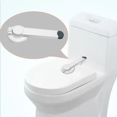 ┅ Baby Safety Toilet Locks Bathroom Children Proof Toilet Seat Lock Children Kids Safety Care Baby Protection Props Toilet Locks