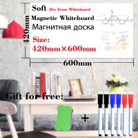 【YD】 Magnetic WhiteBoard Fridge Stickers Magnets Dry Board Eraser School Calendar