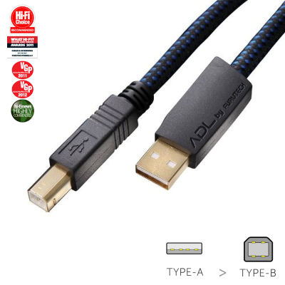 FURUTECH ADL FORMULA 2  USB 2.0 CABLES  Type A B  ของแท้ศูนย์ไทย / ร้าน All Cable