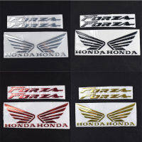 สติ๊กเกอร์ติดมอเตอร์ไซต์Decal 3Dการใช้ถังสัญลักษณ์อุปกรณ์เสริมสำหรับHonda Forza 125 150 250 300