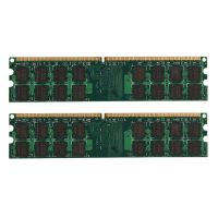 2X DDR2 4GB Ram Memory 800Mhz PC2 6400 DIMM 240 Pins Only for AMD Desktop Memory Ram