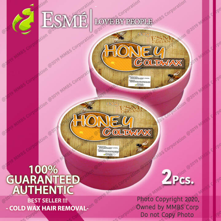 Esme Organic Cold Wax Hair Removal 250g (Set Of 2) Honey Lazada PH