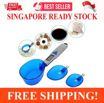 2in1 Electronic Kitchen Scale 500g 0.1g LCD Display Digital Weight  Measuring Spoon Digital Spoon Milk Coffee Scale Kitchen Tool