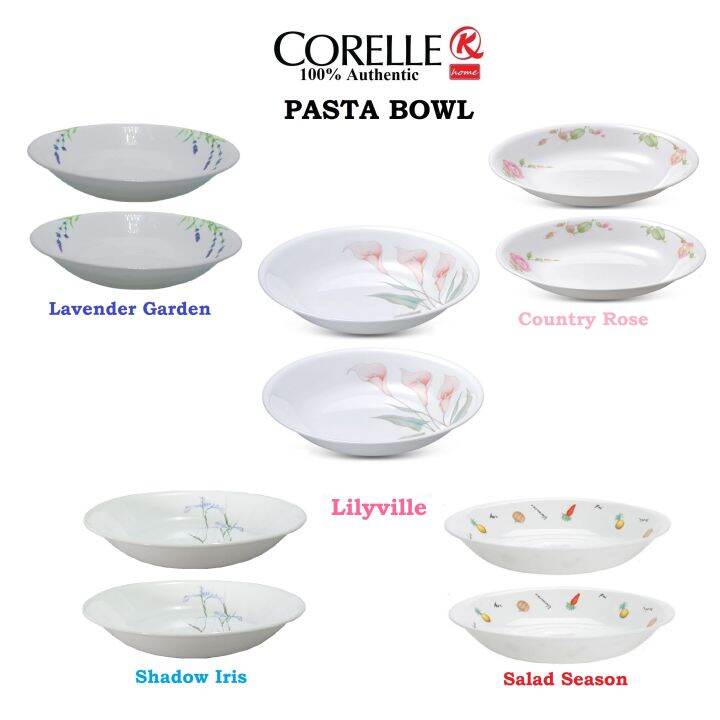 CORELLE Pasta Bowl 21.6cm X 3.6cm 2pcs. Lazada PH