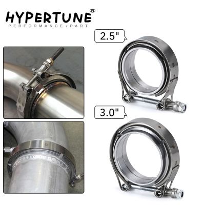 ✢❄✑ Hypertune - V Band Exhaust Clamp 2.5 inch 3 inch 63mm 76mm Exhaust Male And Female Flange Vband Clamp V-Band Muffler Clamp
