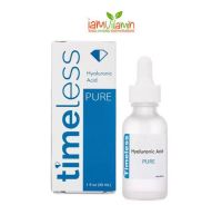 Timeless Hyaluronic Acid Serum 100% Pure 60ml เซรั่มไฮยาลูรอน ช่วยให้ผิวอุ้มน้ำ ผิวชุ่มชื้น ลดริ้วรอย นำเข้าจาก USA แท้100%