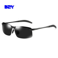 BZY แว่นตากันแดดสำหรับผู้ชายและผู้หญิงคลาสสิก Polarized เปลี่ยนสีแว่นตากันแดดวันการมองเห็นได้ในเวลากลางคืนแว่นตาขับรถ UV400