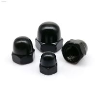 ✶ 1/5/10pcs DIN1587 M3 M4 M5 M6 M8 M10 M12 304 Stainless Steel Surface Black Hex Acorn Cap Decorative Cover Semicircle Dome Nut