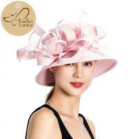 Kentucky Derby Hat Womens Knit Formal Church ided &amp;Races Hat PP id Hat S10-3707