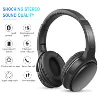 【CW】 Hk02 Foldable Wireless Bluetooth Microphone Headset Stereo Headset Music Sports Headset Earphones For Ps4 Phone Pc Laptop