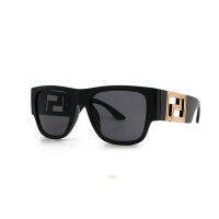 แว่นกันแดด Versace retro oversize เหลี่ยม panther เรียบหรู แบรนด์หรู สำหรับผู้หญิง ปี 2021 4403