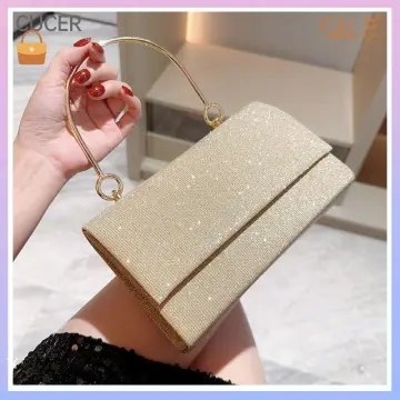 YYW Woman Clutch Bag Simple Designer Wedding Clutch Evening Bag Elegant  Party Purse Female Chain Shoulder