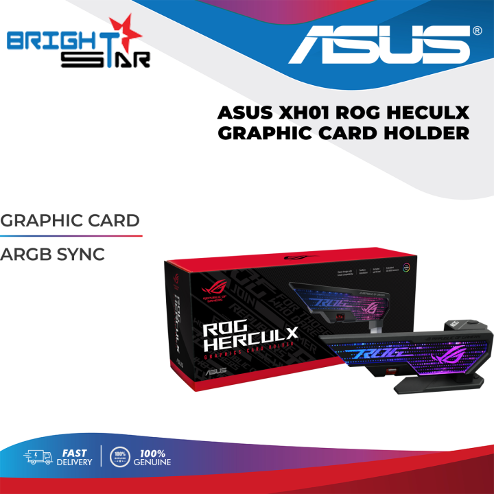 ASUS XH01 ROG HECULX GRAPHIC CARD HOLDER / ARGB SYNC / Lazada