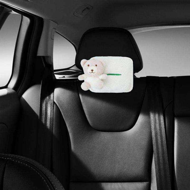 cute-car-tissue-holder-outdoor-camping-napkin-holding-bag-decorative-outdoor-napkin-holding-bag-facial-paper-storage-case-plush-cartoon-animal-toilet-paper-holder-for-bedroom-dressers-intelligent