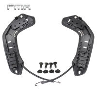 FMA Helmet Side Rail Mount Adapter With Lanyard For OPS Core Helmet Guide Hunting Military Tactical Paintball Helmet Accessories