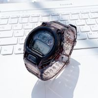 Strap for G-SHOCK DW 6900 Case+Band for CasioTransparent TPU Strap compatible with dw 6900 Watchband Accessiores with Toolby Hs2023