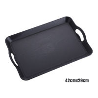 Serving Tray Rectangular Plastic Tray Food Serving Trays Anti-slip Scratch-resistant