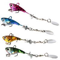 13กรัมทะเลเบสใบมีดล่อตกปลาปินเนอร์โลหะล่อตกปลาโลหะจิ๊กโลหะ VIB Crankbait ตกปลารอกช้อนยิงยาว