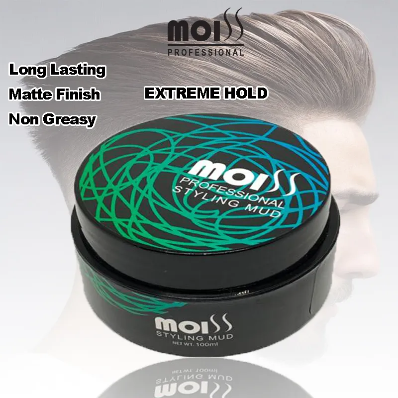 Moiss Professional Styling Clay 100g (Strong Hold) With Natural Matte Look Hair  Clay Hair Mud Hair Wax | Lazada