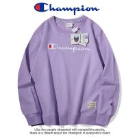 พร้อมส่ง! พร้อมส่ง Champion เสื้อยืด แขนยาว ผ้าฝ้ายแท้ ปักลายTH