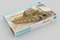 เป่าแตร05523 135เยอรมัน12.8Cm PAK 44 Waffentrager Krupp 1 Model Kit