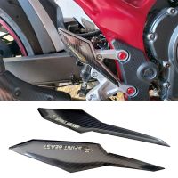 For Honda CBR500R Side Foot Stand Sticker Pad CB500X CB400F CB400X CB500F Accessories Moto 5D Epoxy Frame Protector Carbon Fiber