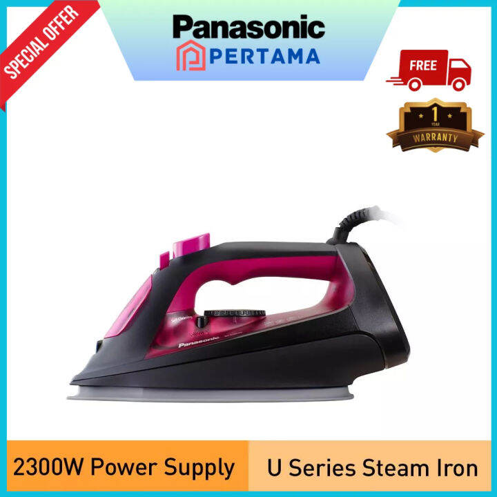 PANASONIC NIU400 Steam Iron Anti Calc Anti Drip Vertical Steam Spray