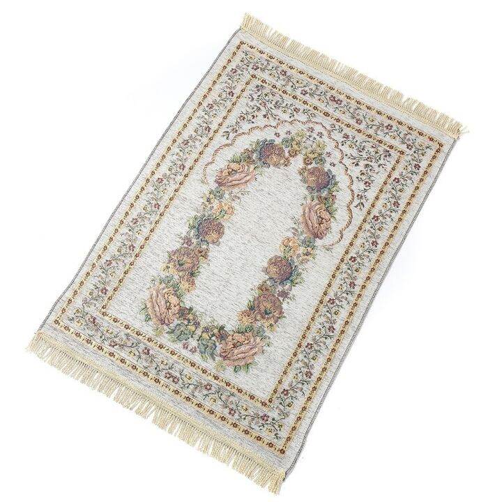 a-shack-ใหม่-islamicsalat-musallah-สวดมนต์-matprayer-blanketnon-slip-พู่ข้างเตียงพรม-floor70x110cm