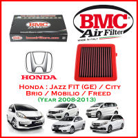 BMC Airfilters® (ITALY) Performance Air Filters กรองอากาศแต่ง สำหรับ Honda : Jazz FIT GE / City / Brio / Mobilio / Freed (ปี 2008-2013) โดยตัวแทนจำหน่าย BMC [ST MINI] [สินค้าพร้อมส่ง]