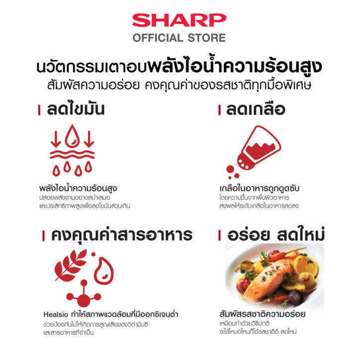 sharp-ไมโครเวฟ-รุ่น-ax-1700x-r