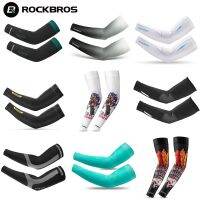 【CC】 ROCKBROS Official Cycling Sleeves Fabric Arm UV Protection Basketball Camping Riding Outdoors