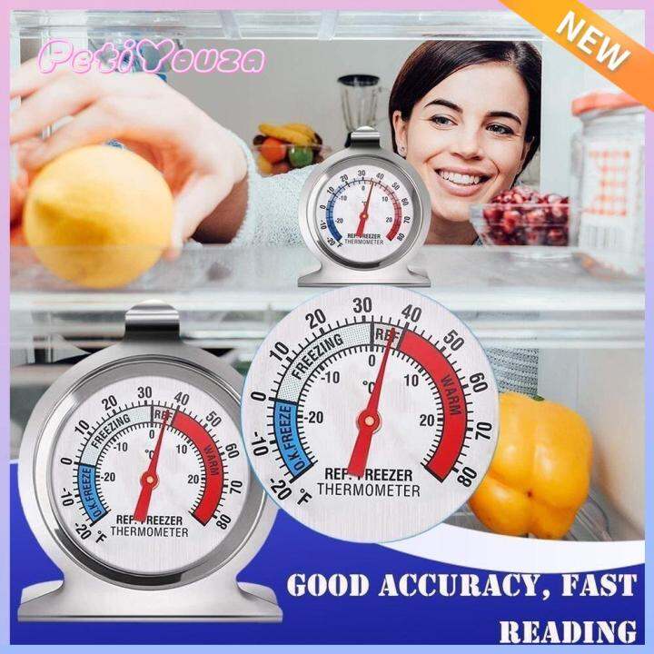 PETIYOUZA High Accuracy Refrigerator Thermometers Meter Gauge Dial