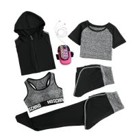 ZASHON ชุดออกกำลังกาย 2 ชิ้น เสื้อ+กางเกง Womens Sport Wear Set of 2 Collection