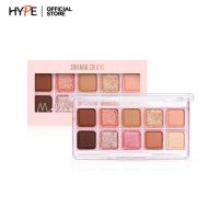 อายแชโดว์ 10สี ในตลับ โทนสีสวย มีทั้งสีแมทท์ และสีชิมเมอร์ SIVANNA COLORS MELLOW BOX (HF136)