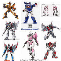 เป่าแตรการเปลี่ยนแปลง Soundwave Arcee Starscream ประกอบสมาร์ทชุดมินิพ็อกเก็ตนักรบรูปการกระทำหุ่นยนต์ของเล่นพร้อมกล่อง