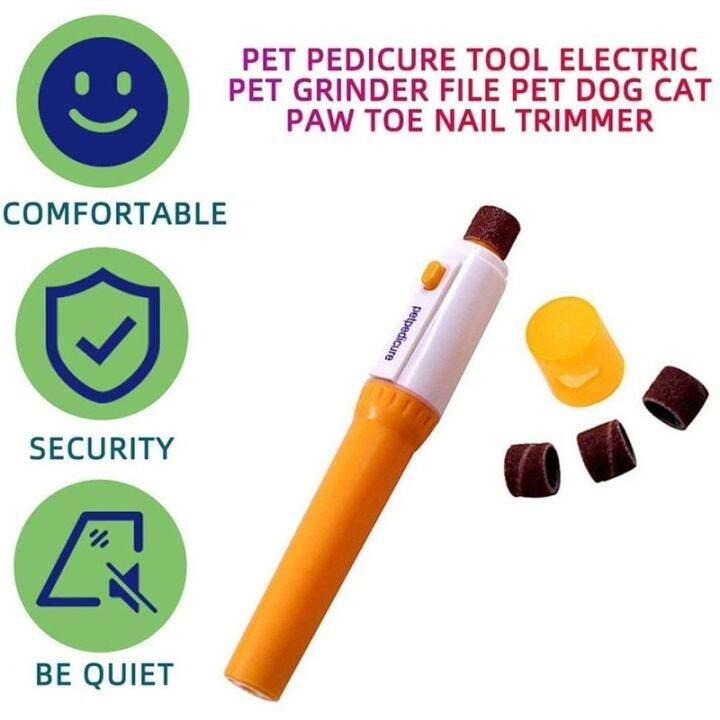Pet Nail Clipper Dog Nail Grinding File Kit Cat Painless Dogs Paw Nails
