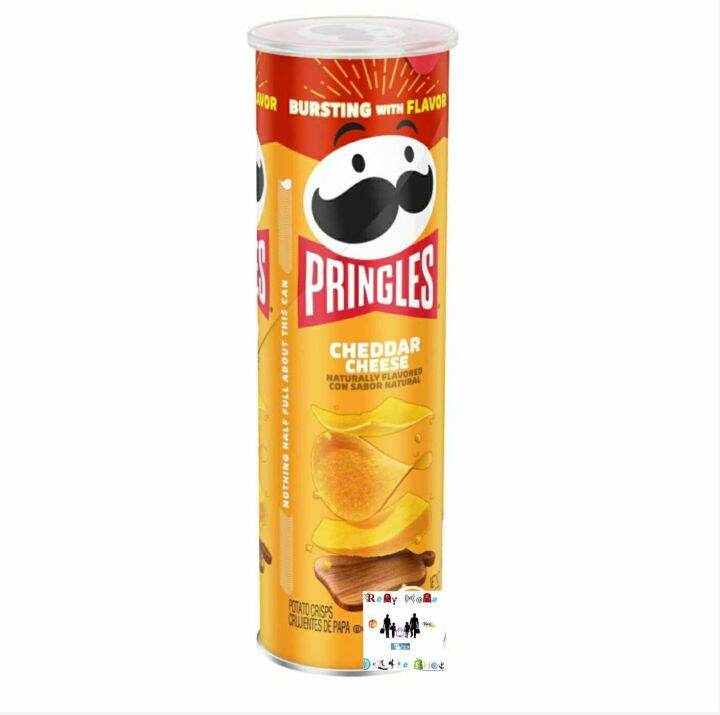 Pringles Cheddar Cheese Potato Crisps 158g | Lazada PH