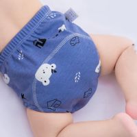 【CC】 6 Layers of and Reusable Cotton Baby Training Pants Shorts Underwear Diapers Diaper