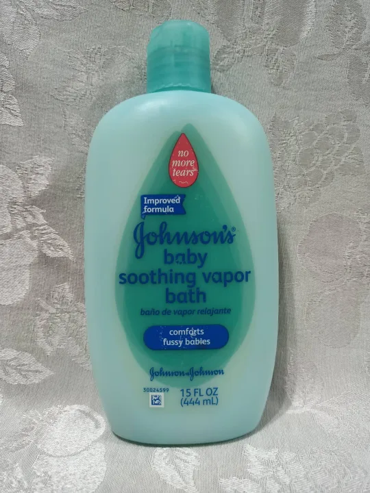 Johnson's baby soothing vapor bath (444mL) Lazada PH