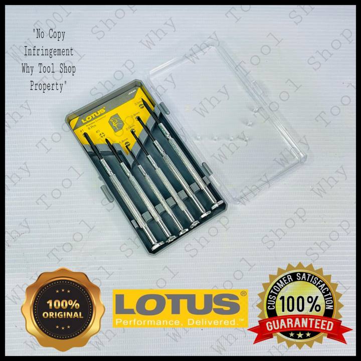 Lotus Precision Screwdriver 6pcs LSD606PE | Lazada PH