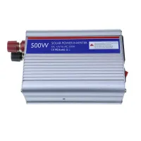 DC12V เครื่องแปลงไฟโซลาร์เซลล์300W 500W เป็น AC230V 2.1AUSB แปลงค่าอะแดปเตอร์รถยนต์แรงดันไฟฟ้า Sinewave ดัดแปลง