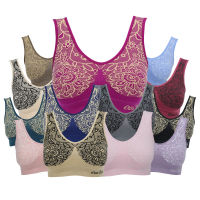 OWI BRA บราไร้โครงทอลายลูกไม้ 13 ตัว 13 สี ผ้านุ่ม สวมใส่สบาย ไม่อึดอัด ฟรีไซส์ เกรดพรีเมียม