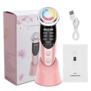 ZZOOI 7 in1 EMS Electric Facial Instrument Face Lifting Beauty Device Skin